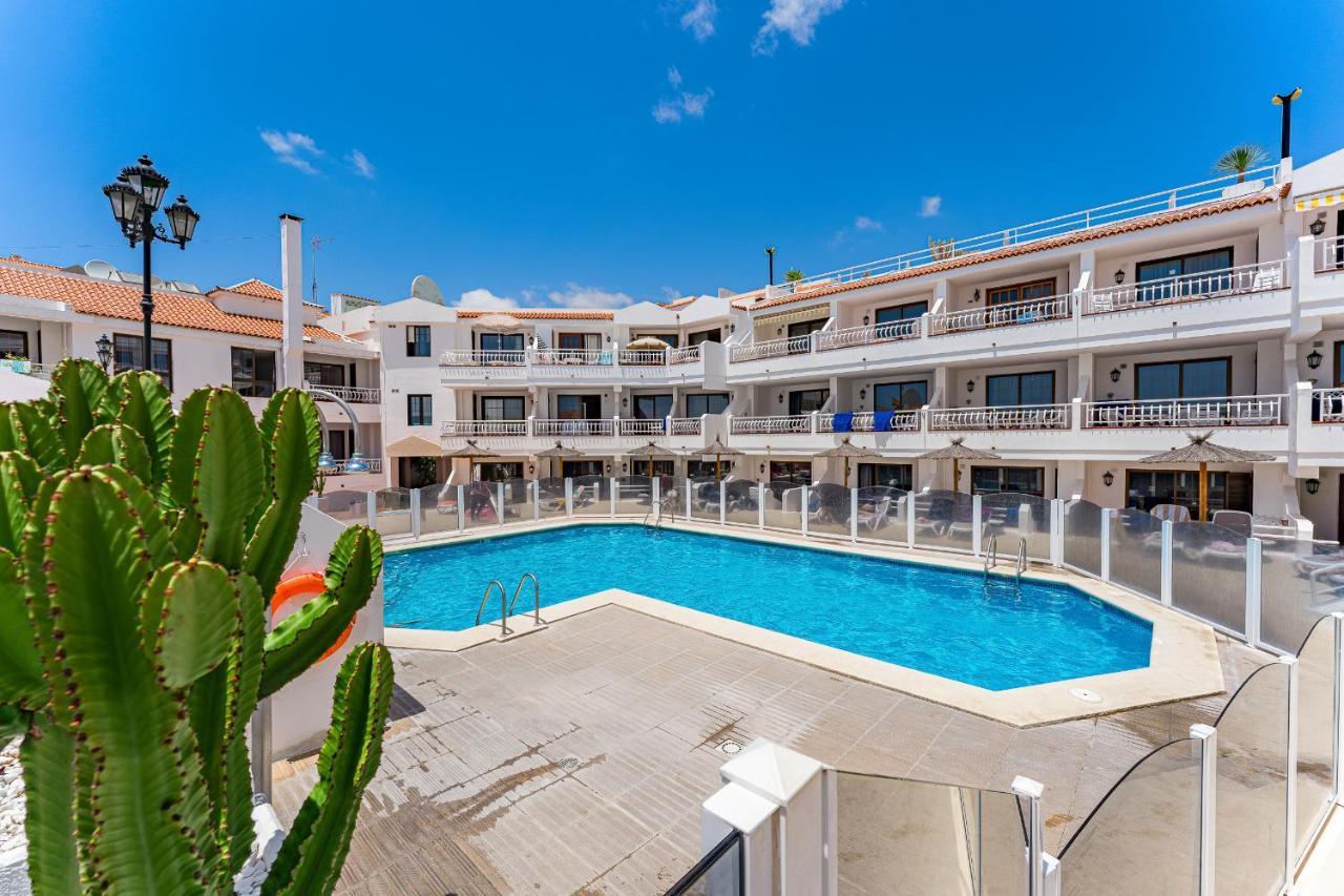 Pretty 1B Apartment In Diamantes 2, Heated Pool Los Cristianos  Buitenkant foto