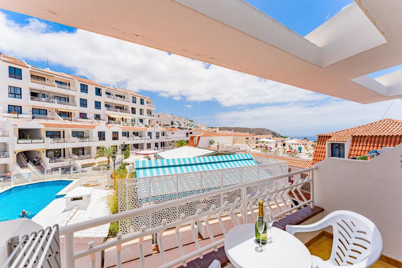 Pretty 1B Apartment In Diamantes 2, Heated Pool Los Cristianos  Buitenkant foto