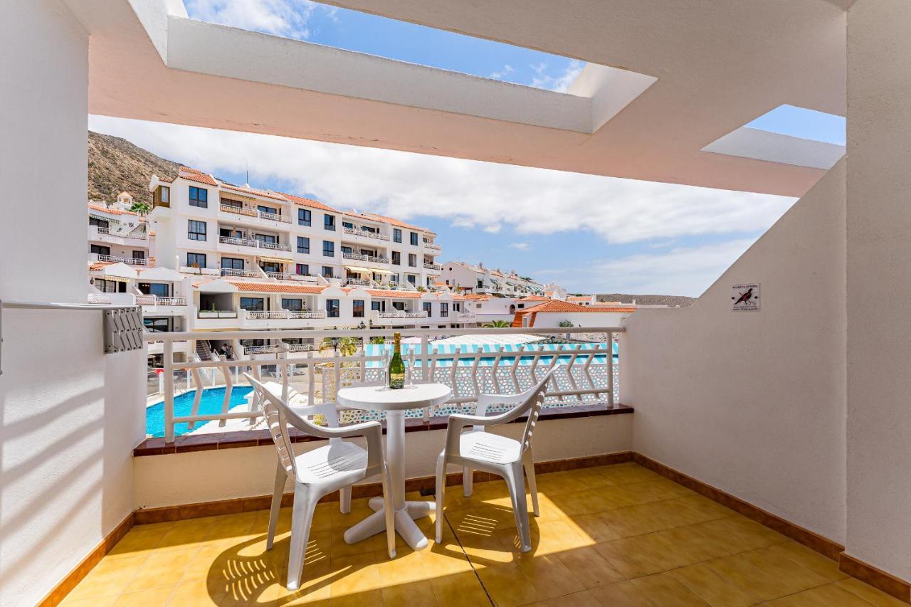 Pretty 1B Apartment In Diamantes 2, Heated Pool Los Cristianos  Buitenkant foto